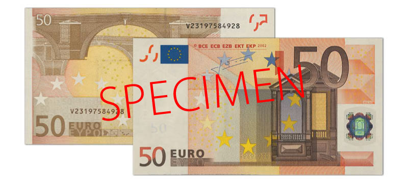 50euro banknotes